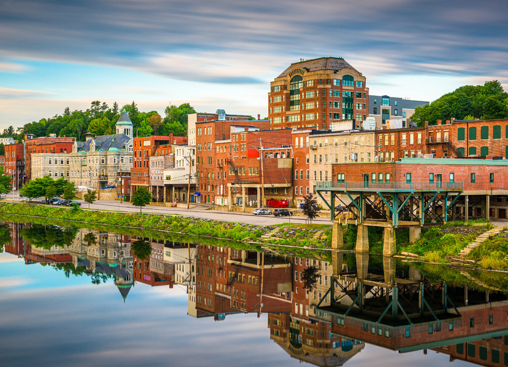 Augusta Skyline, Maine