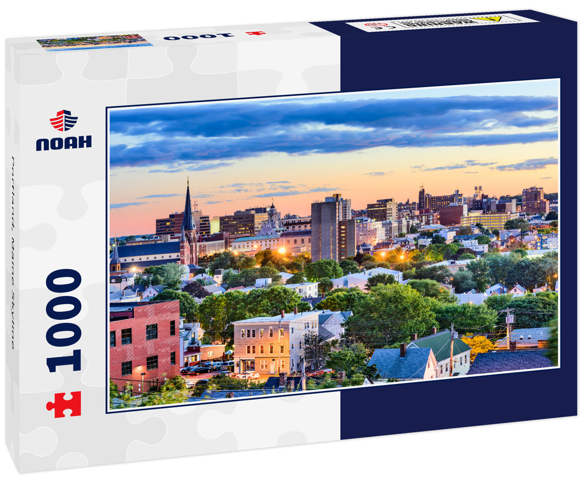 Portland, Maine Skyline