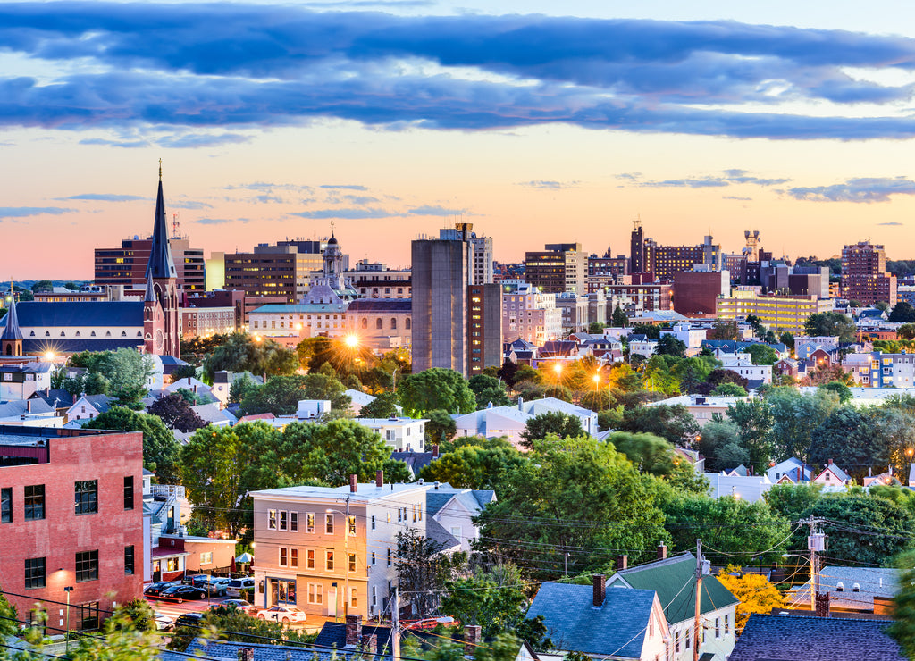 Portland, Maine Skyline