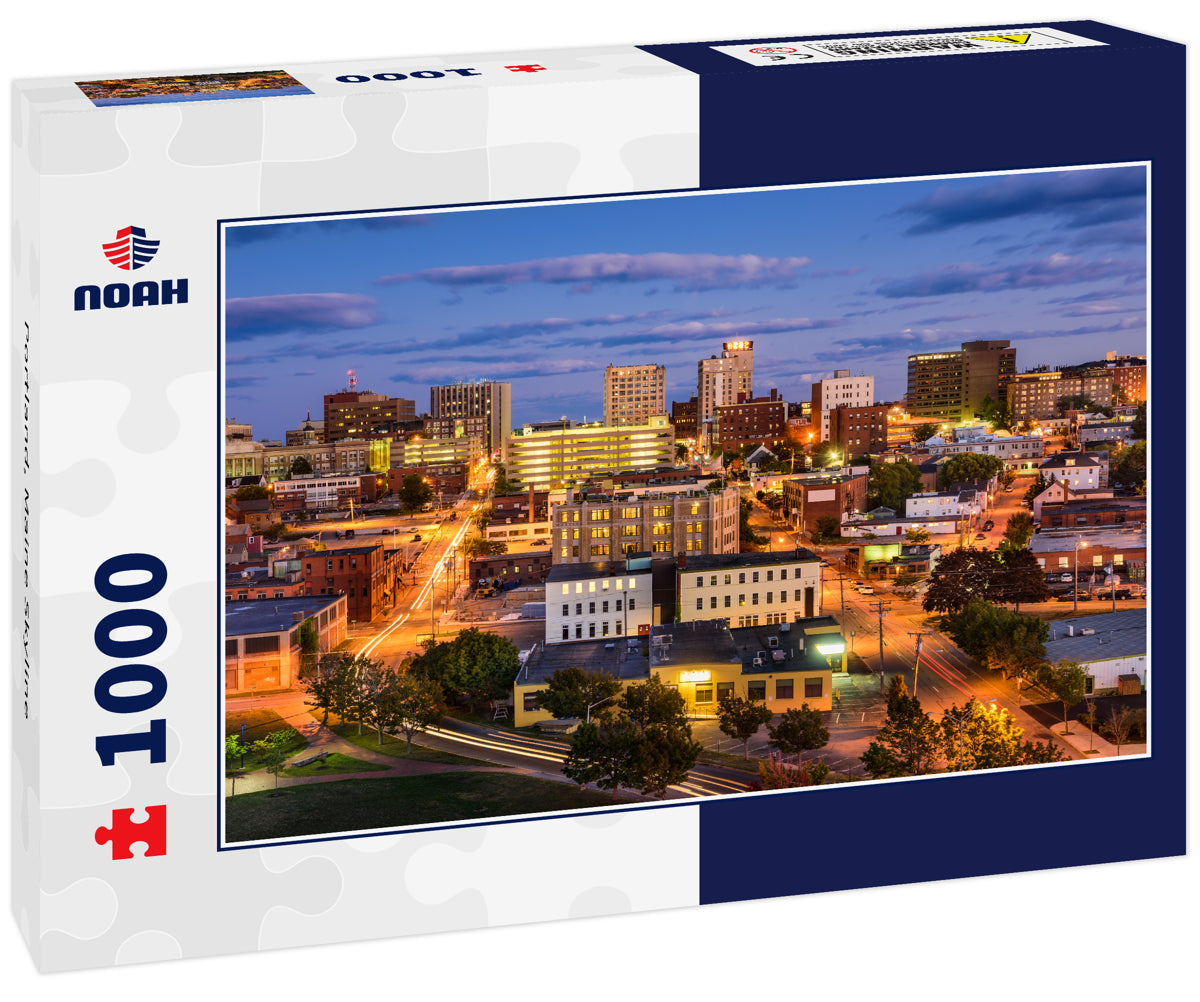 Portland, Maine Skyline