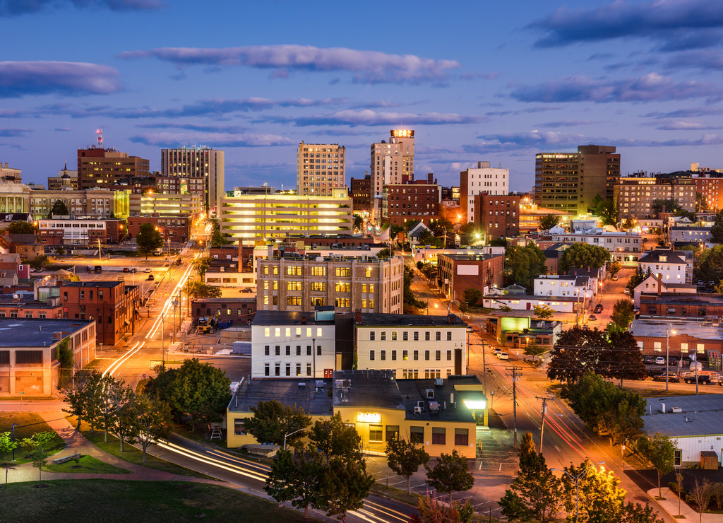 Portland, Maine Skyline
