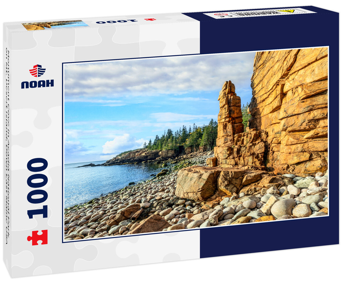 Monument Cove in Acadia National Park on Mt. Desert Island, Down East Maine USA