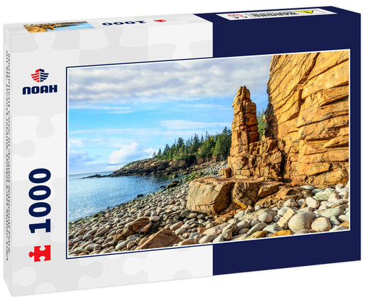 Monument Cove in Acadia National Park on Mt. Desert Island, Down East Maine USA