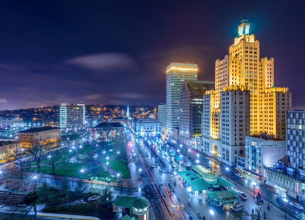 Providence Cityscape, Rhode Island