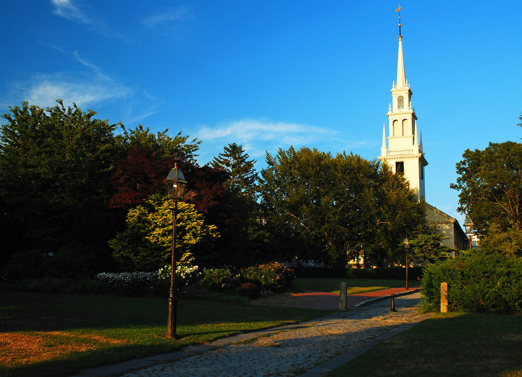 Historic Trinity Church in Newport, Rhode Island