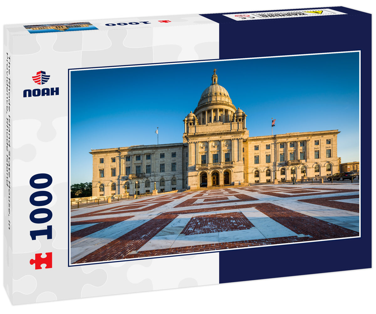 The Rhode Island State House, in Providence, Rhode Island