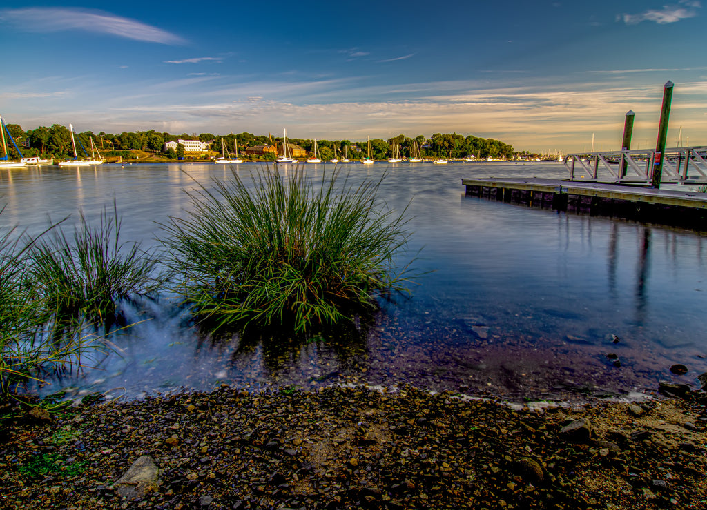 Greenwich Bay Harbor Seaport in east greenwich Rhode Island