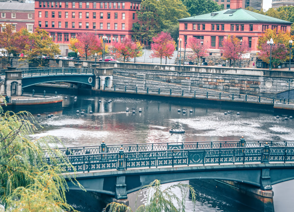 scenes around providence rhode island during autumn