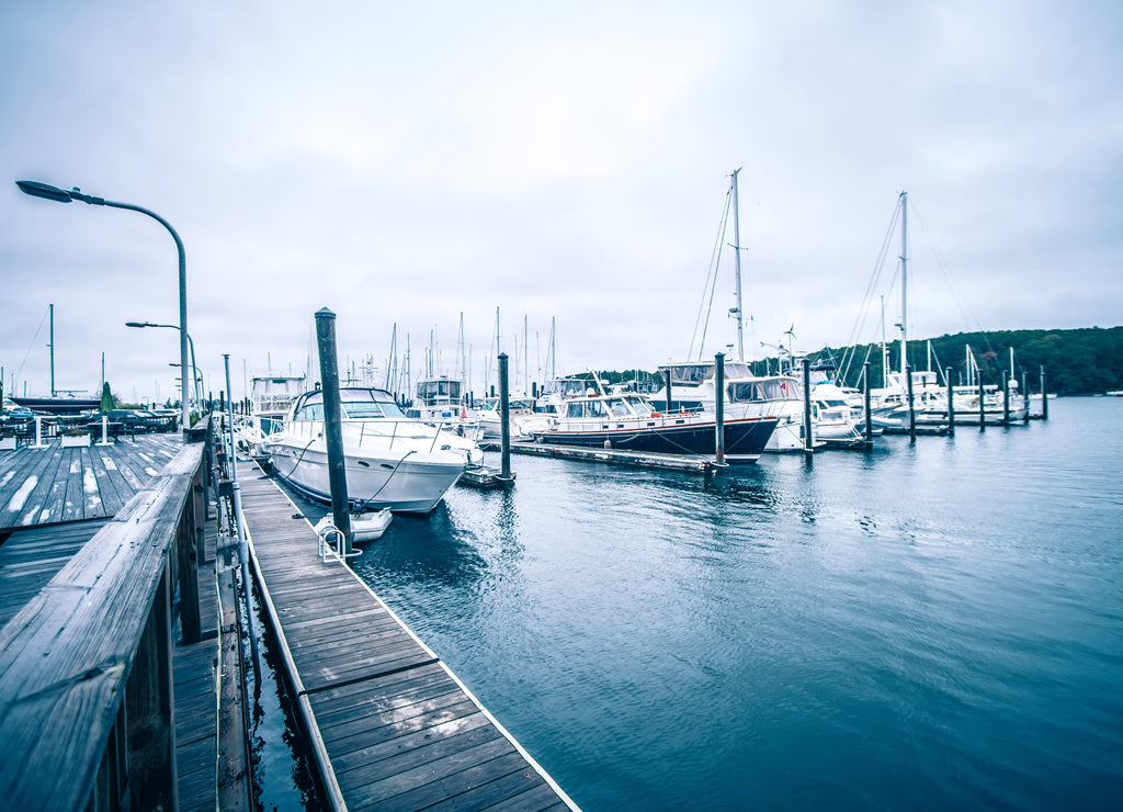 East Greenwich Rhode Island bay harbor and yaht club marina