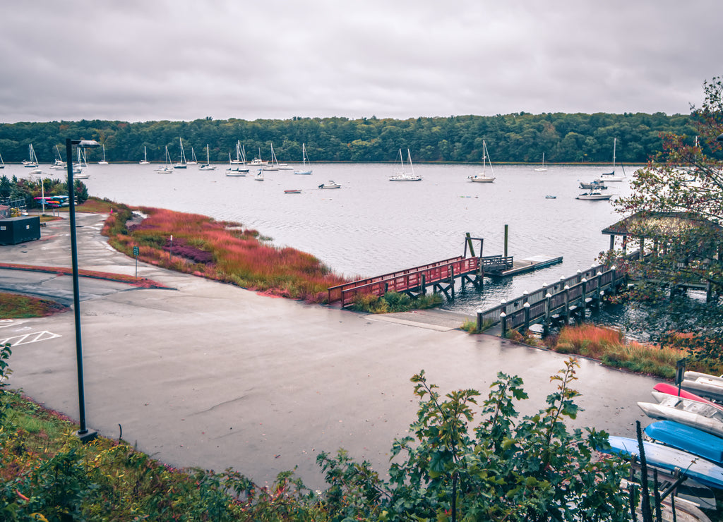 East Greenwich Rhode Island bay harbor and yaht club marina