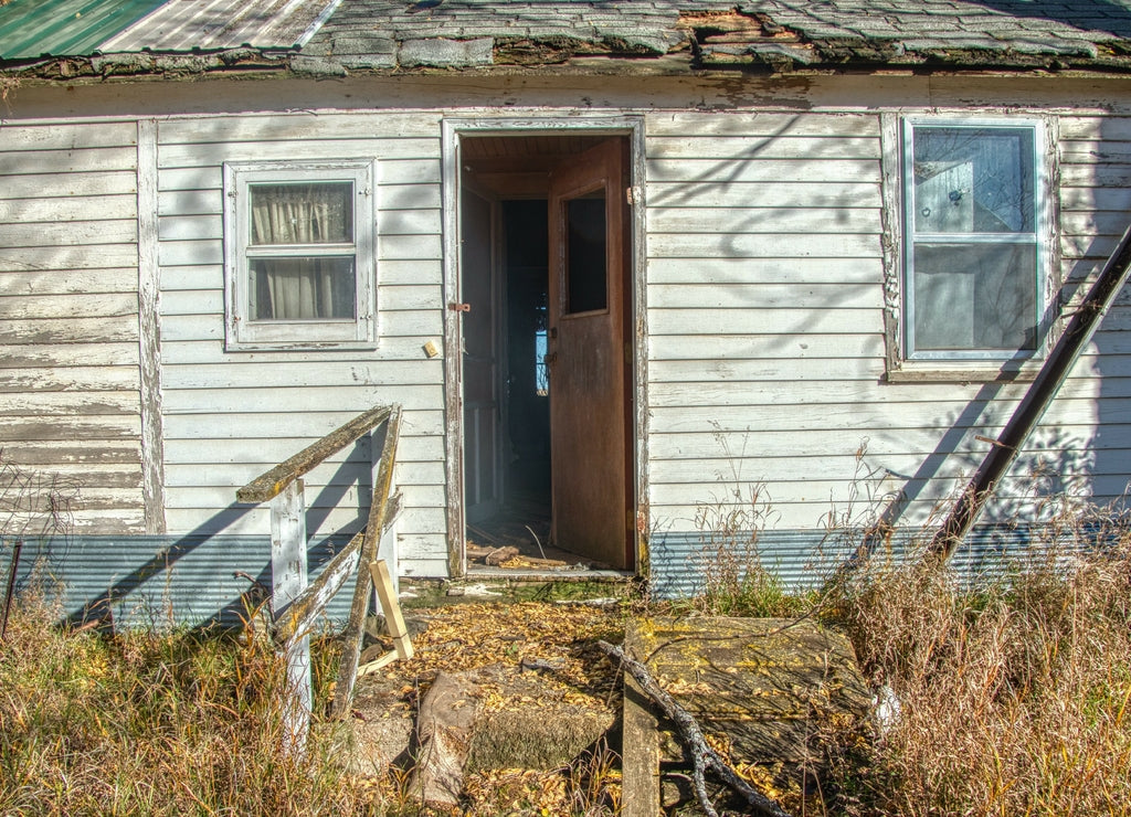 Abandoned House in Rural South Dakota