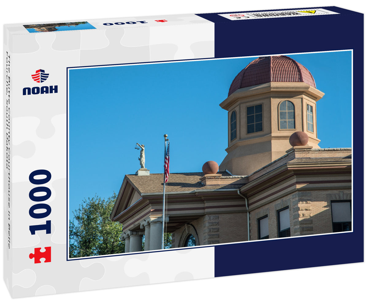 The Butte County Courthouse in Belle Fourche, South Dakota