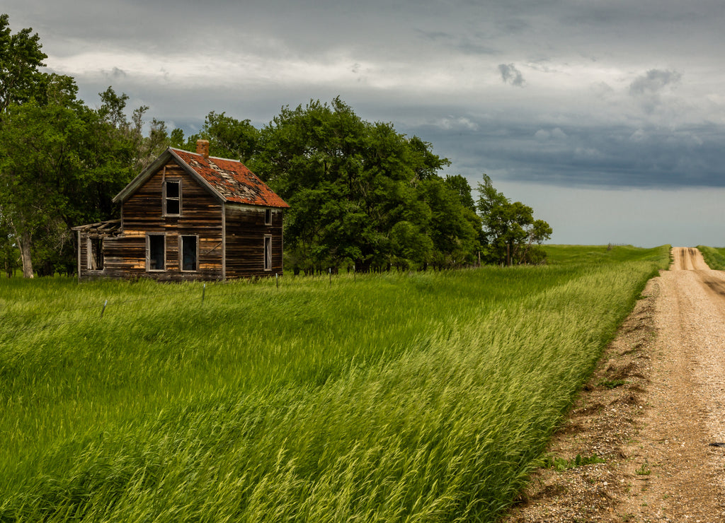 Rural Route Not a lot going on in Miller, South Dakota. It seemed right to find a deserted old shack along a dirt road that seemed to lead to nowhere