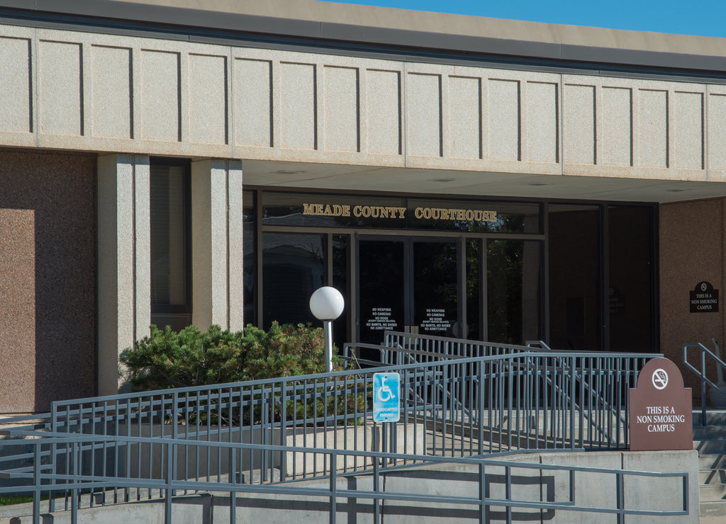 Meade County Courthouse in Sturgis South Dakota