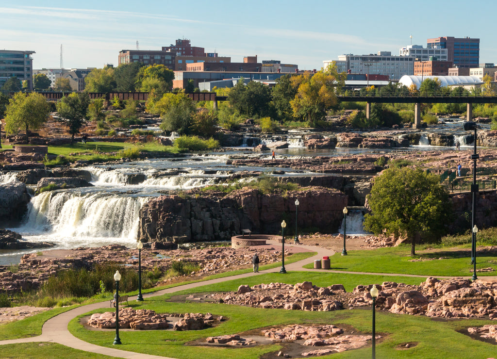 Lovely park in Sioux City South Dakota