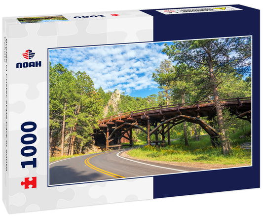Bridge in Custer State Park in South Dakota