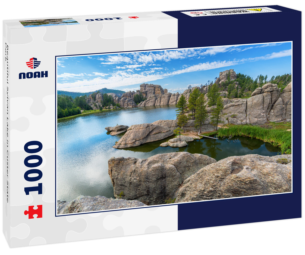 Beautiful Sylvan Lake in Custer State Park