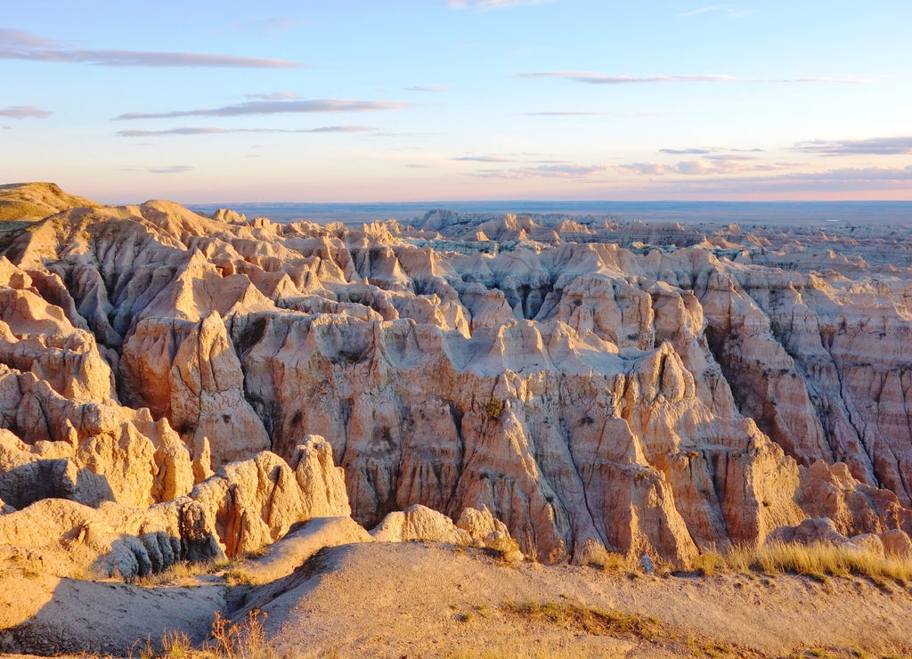 Badlands National Park in South Dakota, USA
