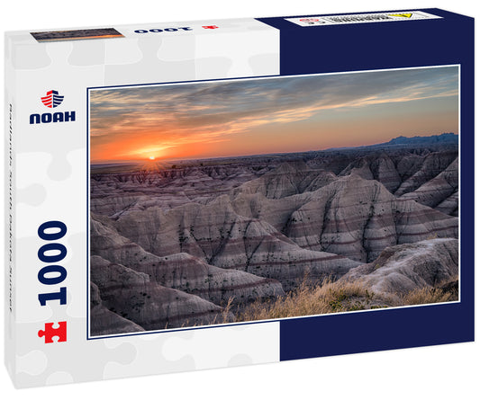Badlands South Dakota Sunset