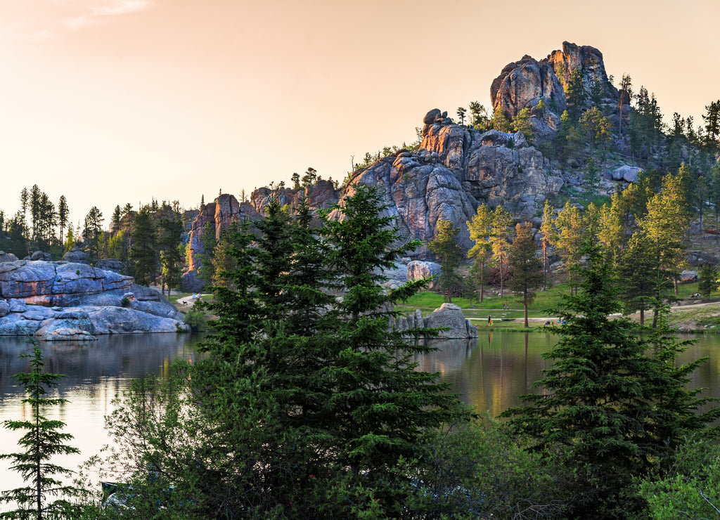 Lake Sylvan at Dusk