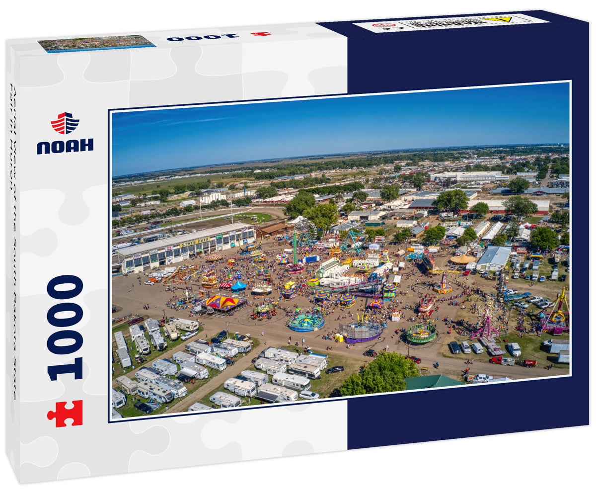 Aerial View of the South Dakota State Fair in Huron