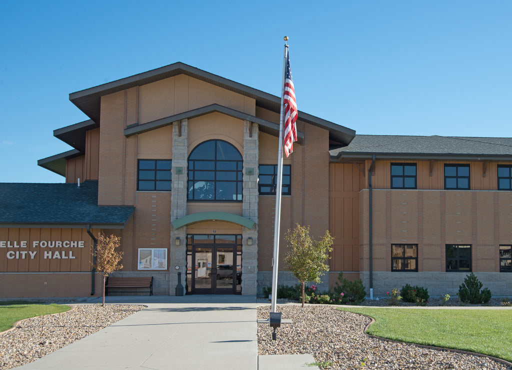 City Hall at Belle Fourche, South Dakota