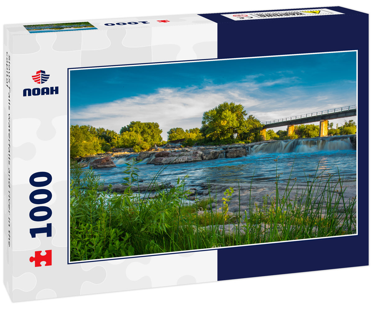 Sioux Falls waterfalls and river in the capital