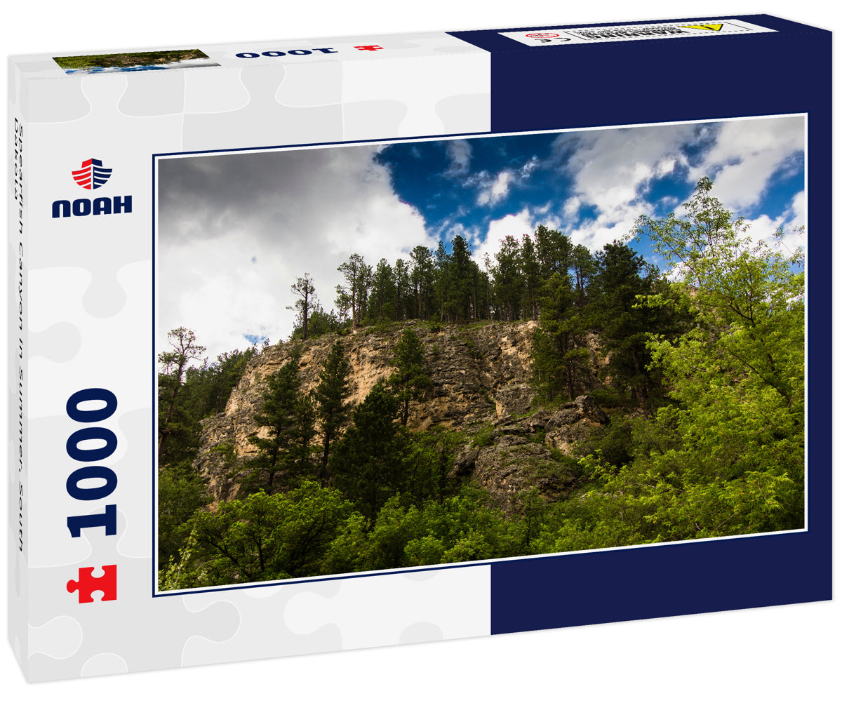 Spearfish Canyon in Summer, South Dakota