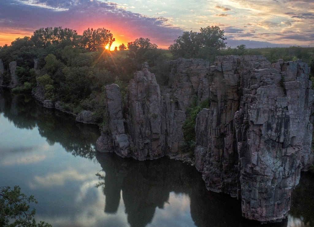 Palisades State Park is in South Dakota by Garretson