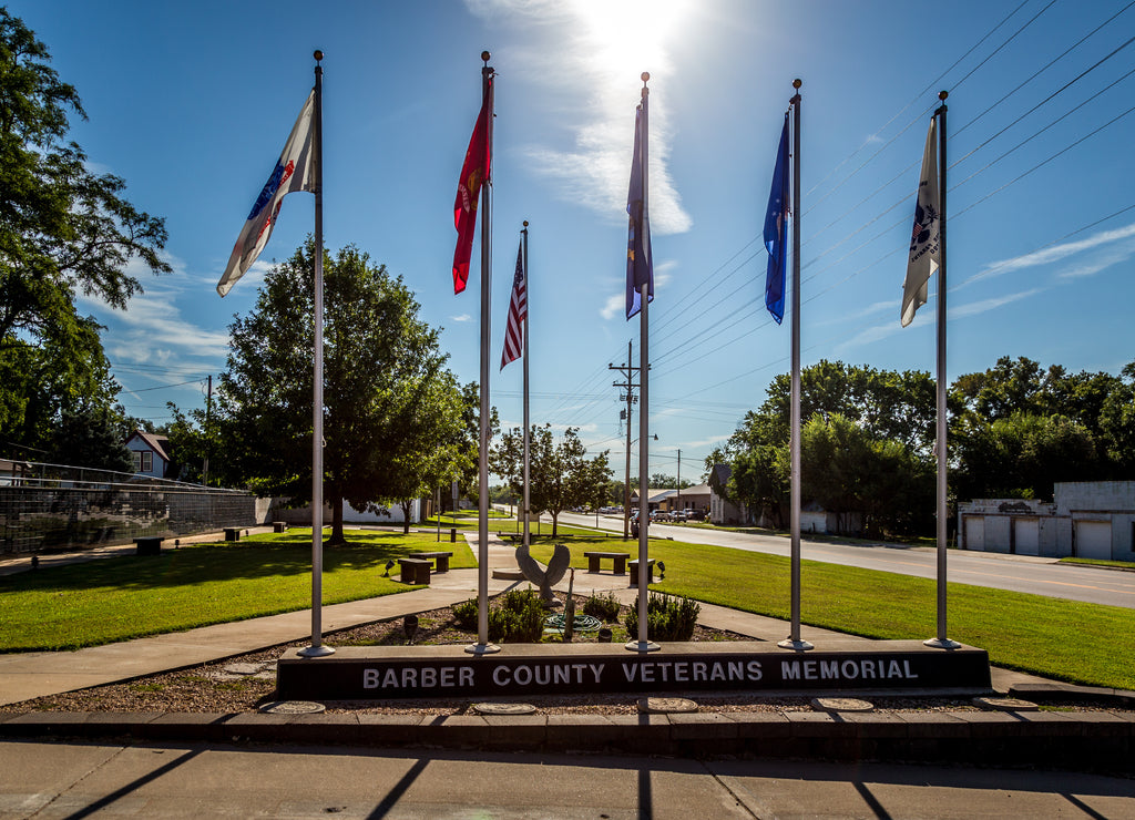 Barber Co. Veterans Memorial Kansas