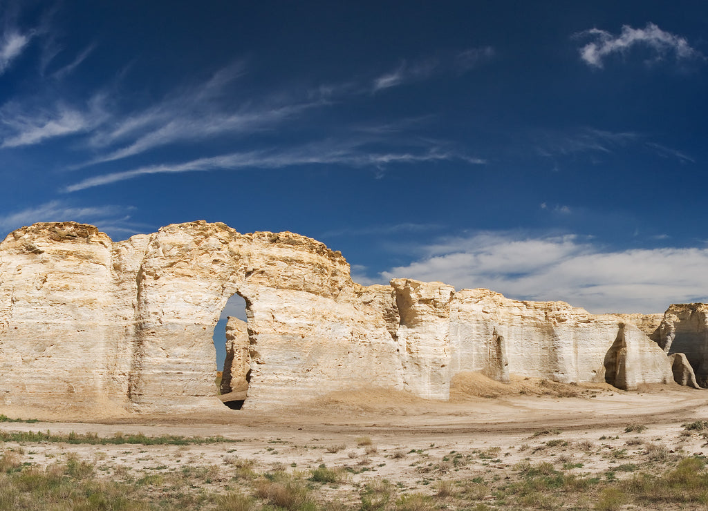 Monument Rocks in Kansas