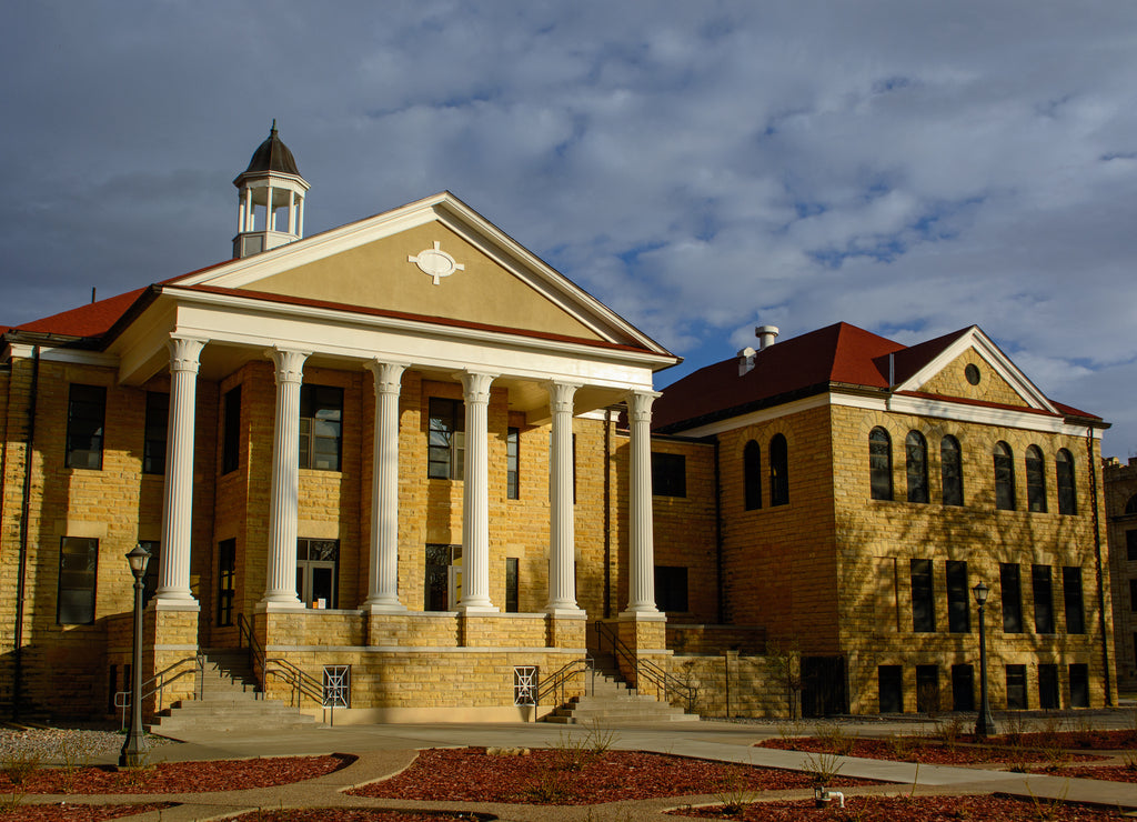 Fort Hays State University Picken Hall Administration Building in Hays, Kansas