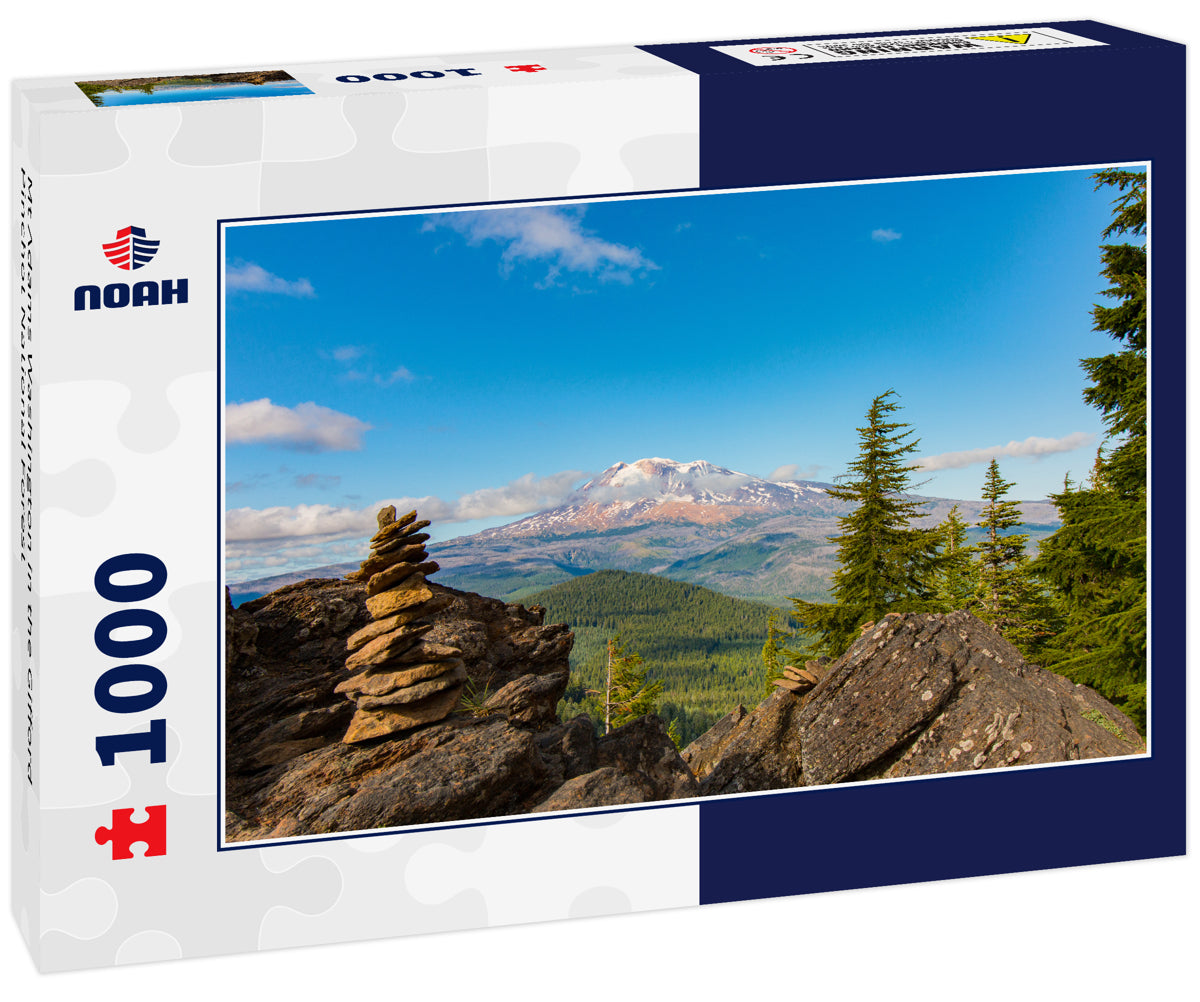 Mt Adams Washington in the Gifford Pinchot National Forest