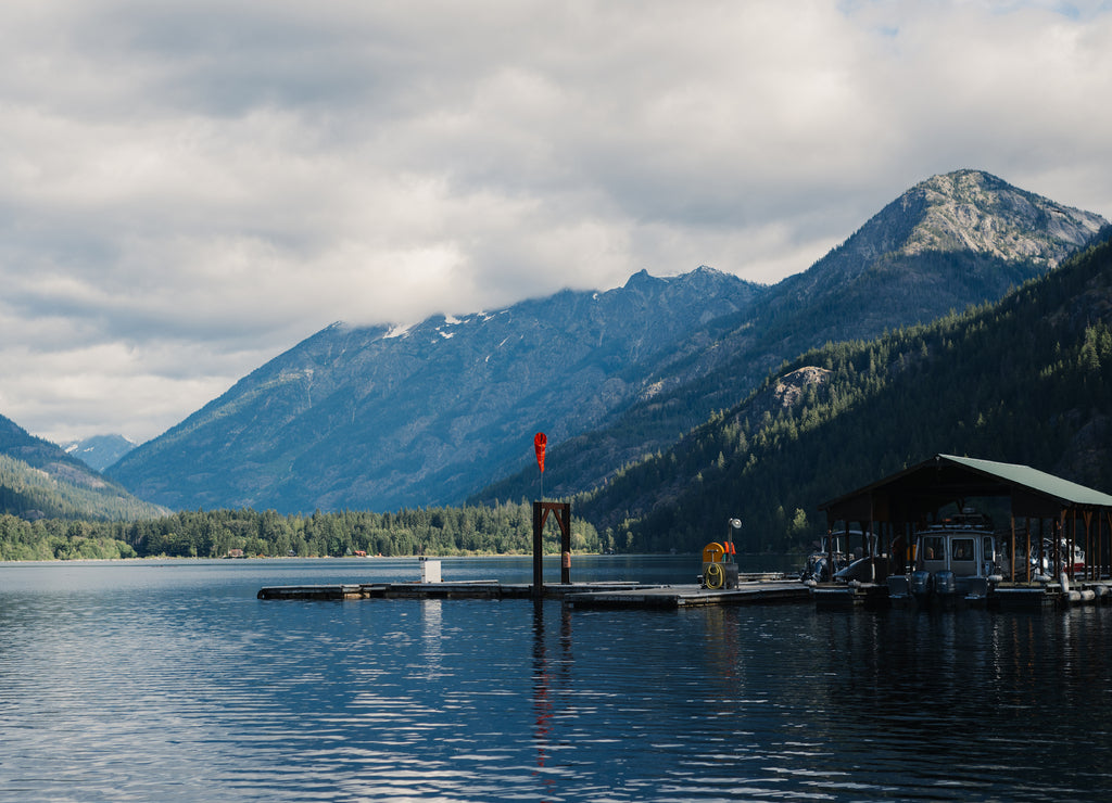 Mountains near Lake Chelan Washington