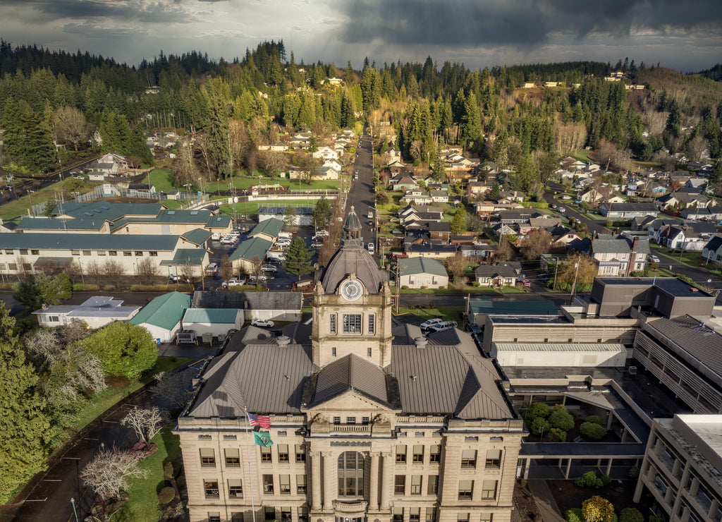 Grays harbor courthouse, Washington