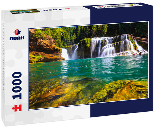 Scenic Lower Lewis River Falls, Washington State