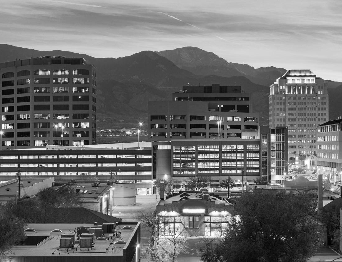 Noah Jigsaw Puzzle Jacksonville, Florida, USA downtown city skyline in black white 1000 pieces