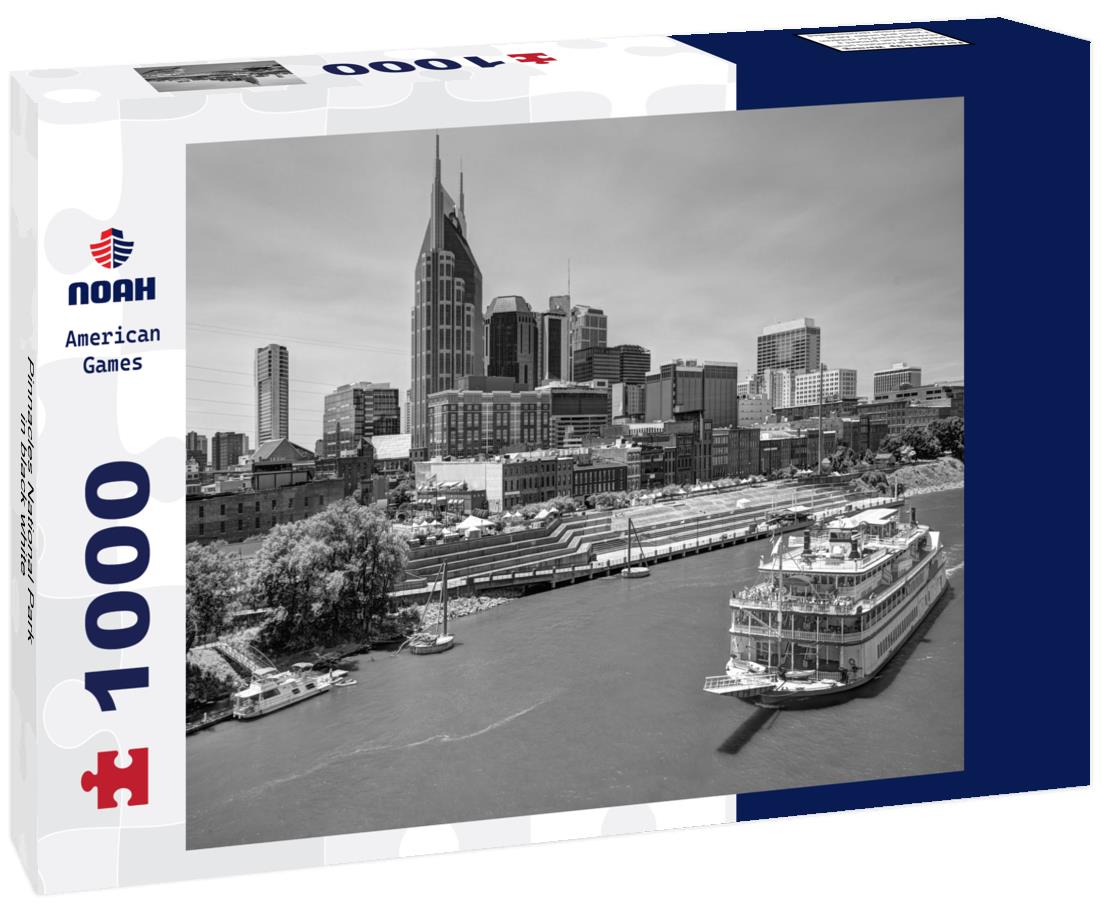 Noah Jigsaw Puzzle Pinnacles National Park in black white 1000 pieces