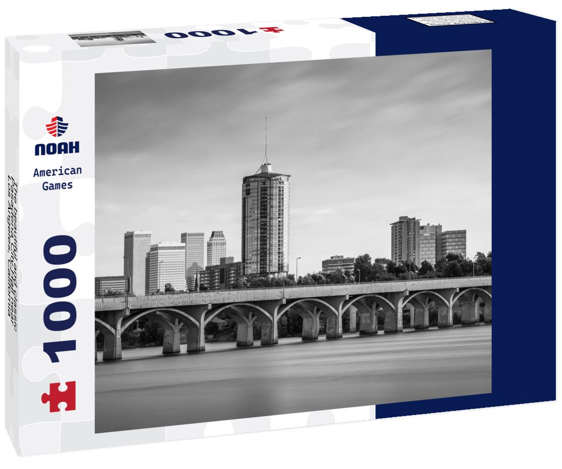 Noah Jigsaw Puzzle The beautiful and classic Pasadena City Hall near Los Angeles, California in black white 1000 pieces