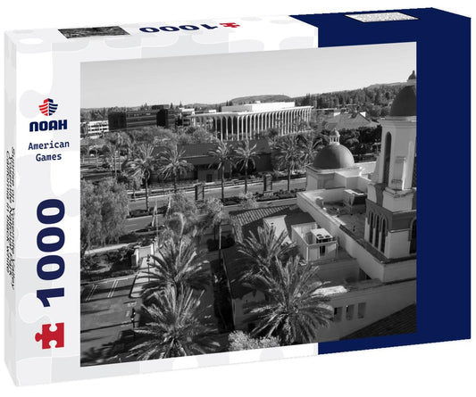 Noah Jigsaw Puzzle Sunrise on Yosemite Valley, Yosemite National Park, California in black white 1000 pieces