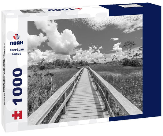 Noah Jigsaw Puzzle Sydney, Australia. Amazing skyline at dusk in black white 1000 pieces