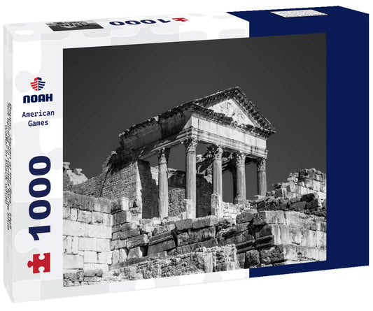 Noah Jigsaw Puzzle Beppu, Japan at the Sea “Hell” hot spring so named for its blue water in black white 1000 pieces