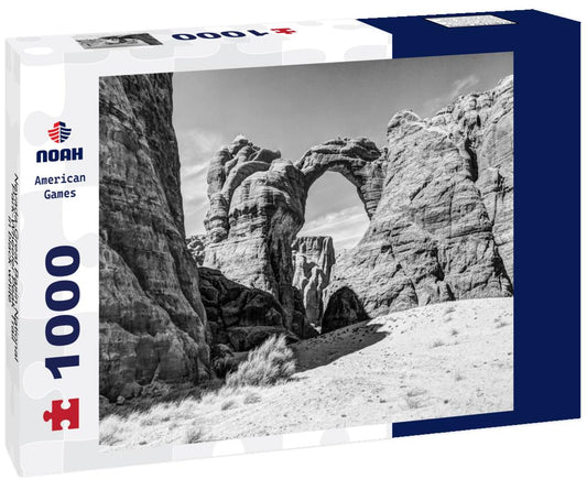Noah Jigsaw Puzzle Nevada-Great Basin National Park-Wheeler Peak Trail in black white 1000 pieces