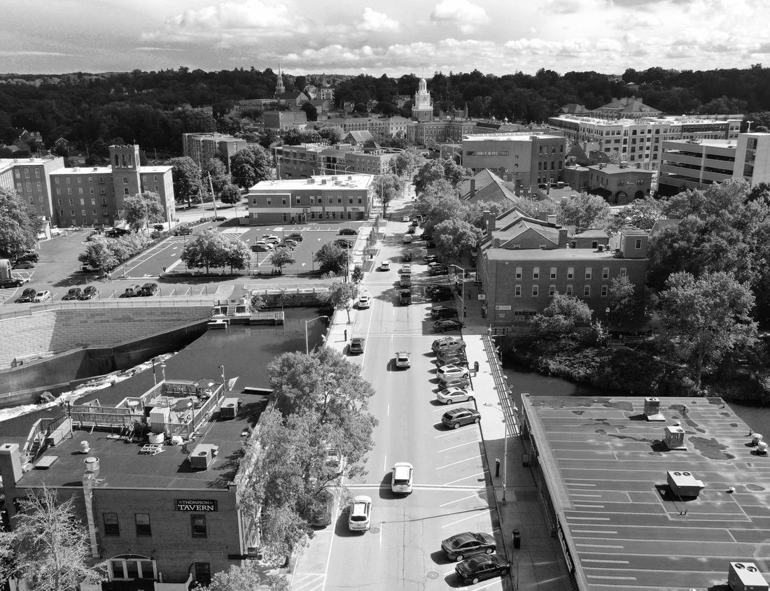 Noah Jigsaw Puzzle A hidden waterfall in the Ozark National Forest of Arkansas in black white 1000 pieces