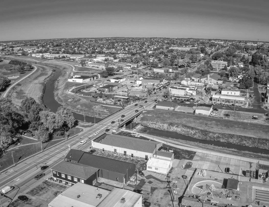 Noah Jigsaw Puzzle Beppu, Japan cityscape with hot spring bath houses with rising steam in black white 1000 pieces