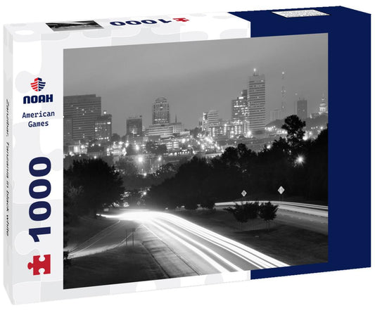 Noah Jigsaw Puzzle Zanzibar, Tanzania in black white 1000 pieces