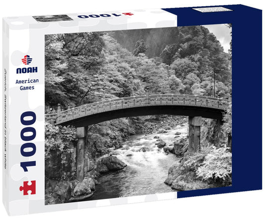 Noah Jigsaw Puzzle Zuerich, Switzerland in black white 1000 pieces
