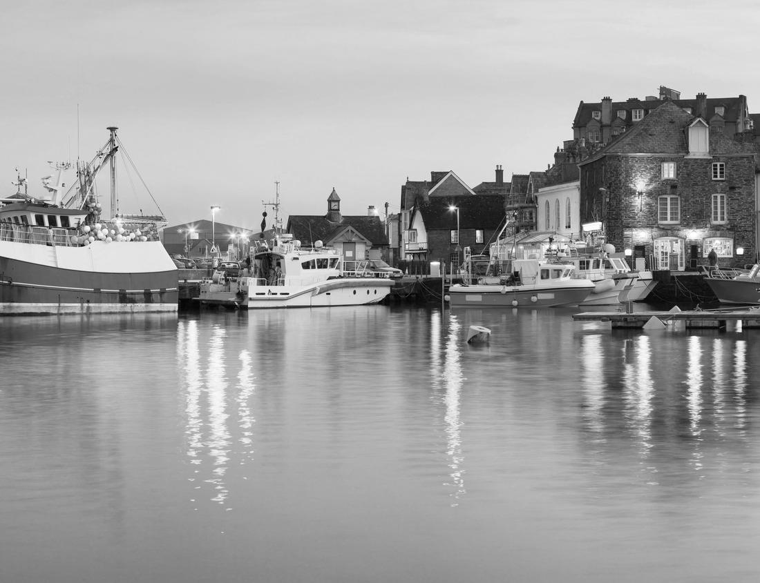 Noah Jigsaw Puzzle Detroit River Sunset in black white 1000 pieces