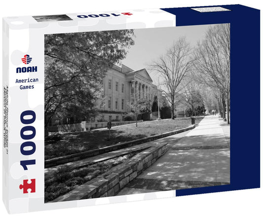 Noah Jigsaw Puzzle Matute Remus bridge in Guadalajara, Jalisco. Mexico in black white 1000 pieces