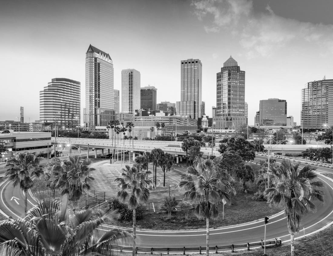 Noah Jigsaw Puzzle Austin, Texas, USA Downtown Skyline in black white 1000 pieces